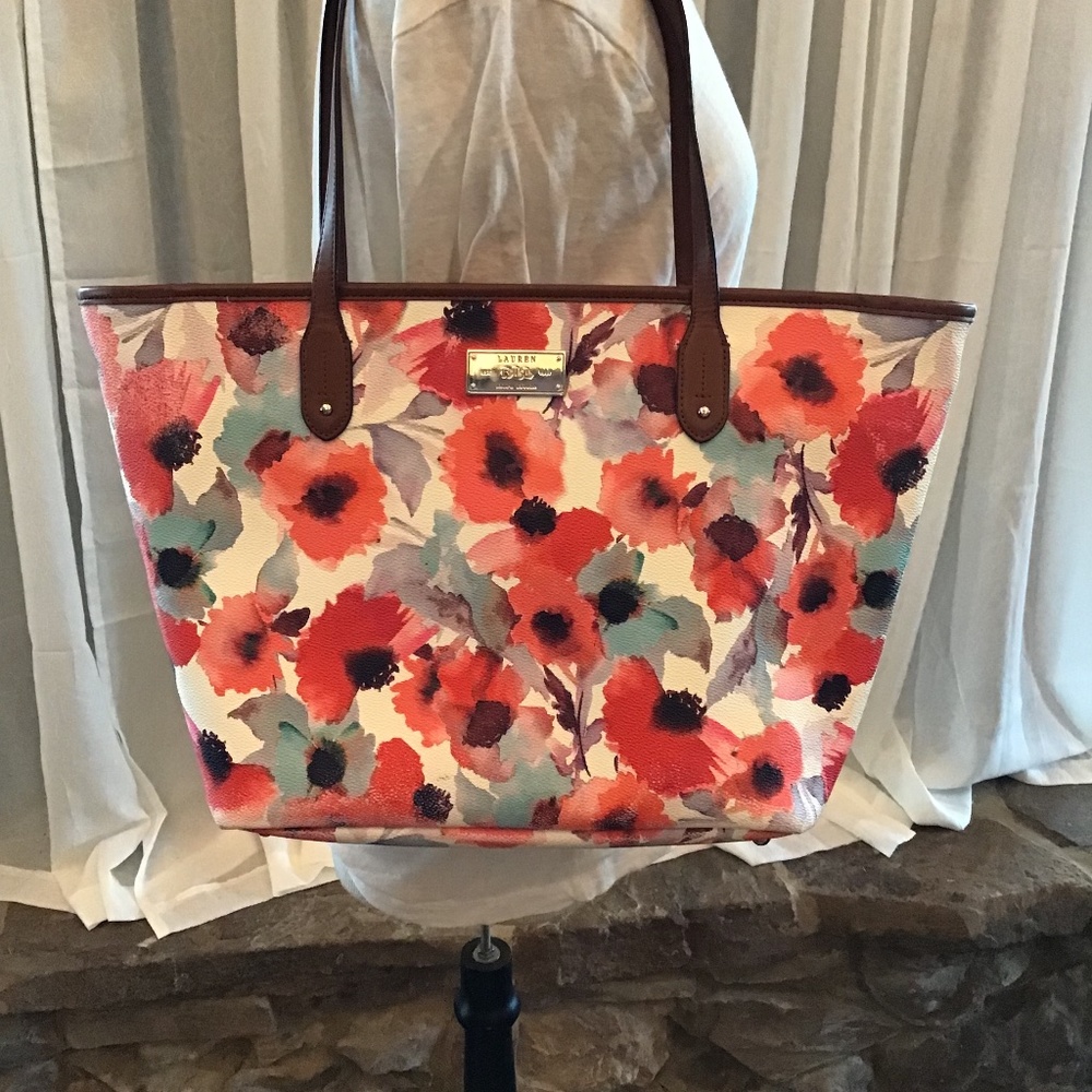 Ralph Lauren Floral handbag